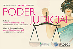 COMIENZAN LAS PASANTÍAS EN EL PODER JUDICIAL 